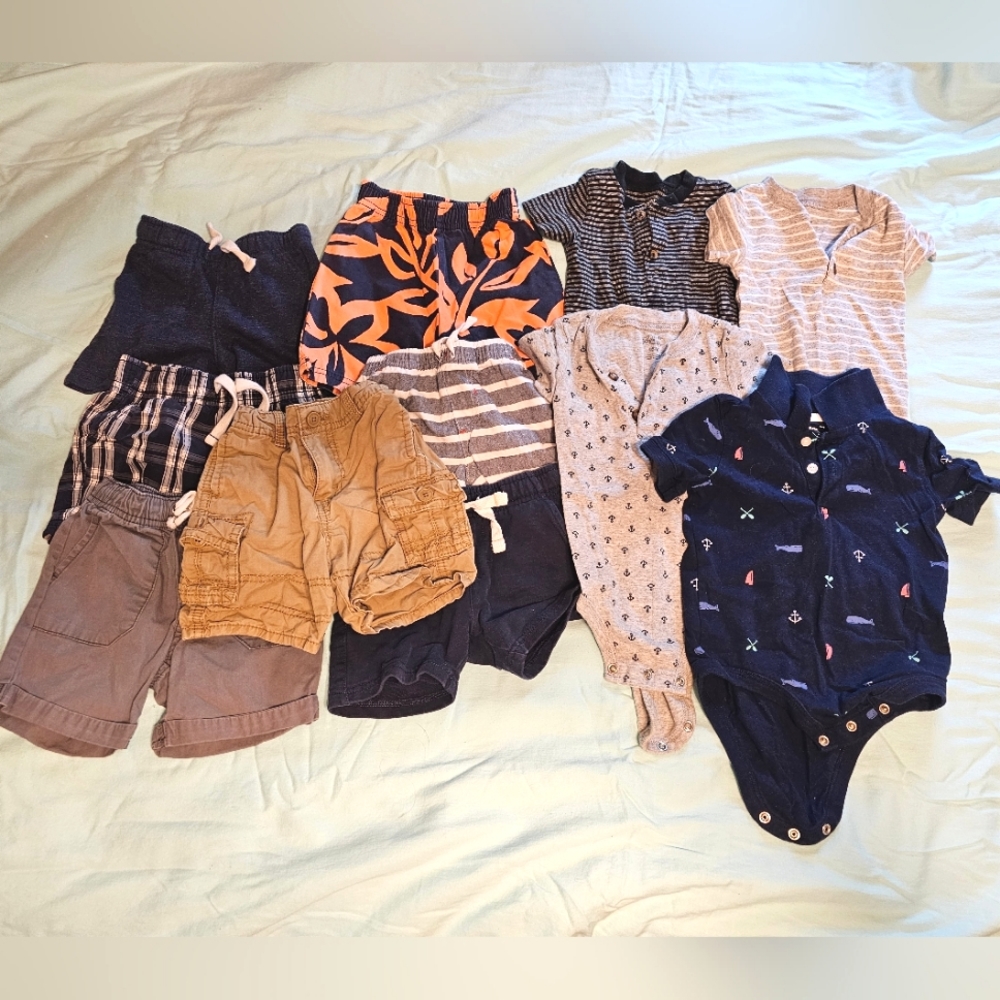 Baby 18 Month Spring and Summer Bundle - 11 Pieces